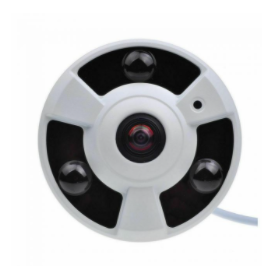 Câmera Panorâmica AHD 360° Lente Fisheye 1.7mm Full HD 1080p Infravermelho - HB