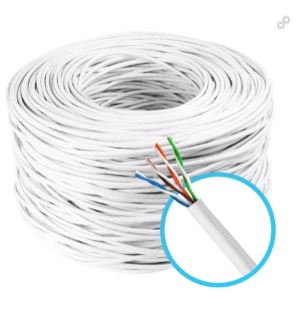 CABO UTP 4 PARES P/ MULTICAMERAS C/ 305M BRANCO