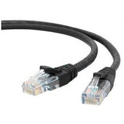 Patch Cord 2,5 M Cat 6 Rj45/rj45 Utp Cm Preto