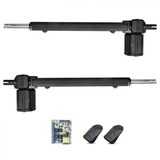 Kit Motor de Portão Pivotante PPA Piston Condominium 1/2 HP Mega 150cm Folha Dupla
