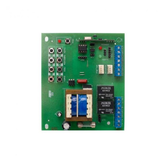 Central De Comando Rampa X4 Com Sensor Hall IPEC Compatível C/ Central KXH30 Rossi