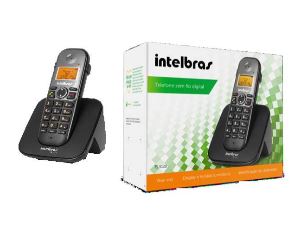 TELEFONE SEM FIO TS 5120 PRETO - INTELBRAS