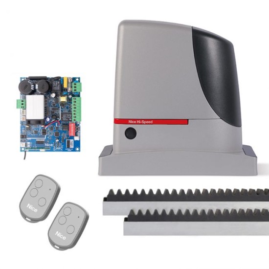 Kit Automatizador 1HP Motor Deslizante RUN 1200 i-HSC Peccinin Nice