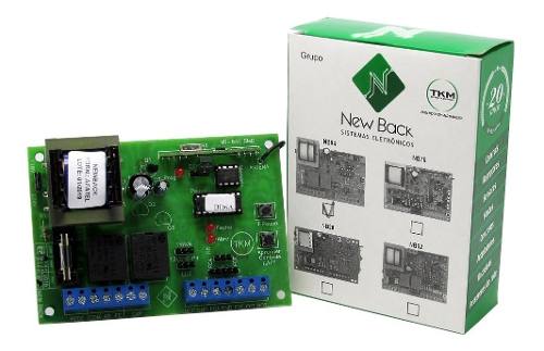 CENTRAL NEW BACK PORTAO AUTOMATICO PLACA COMANDO GAREN GME