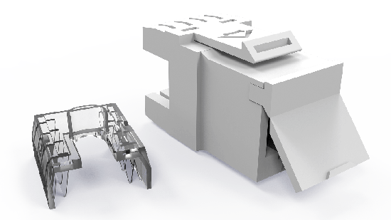CONECTOR FÊMEA MULTILAN CAT.5e 90°/180°