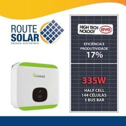 Gerador Solar 5,36 Kwp P/ Telha Ondulada