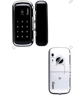 FECHADURA DIGITAL PARA PORTAS DE VIDRO INTELBRAS FR 400
