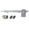Kit Motor de Portão Pivotante PPA Piston Super 1/4 HP Acionamento 75cm Lado Direito