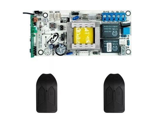 PLACA CENTRAL PPA FACILITY CONNECT MOTOR PORTÃO 2 CONTROLES
