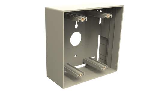 CAIXA APARENTE PARA ESPELHO 4" x 4"