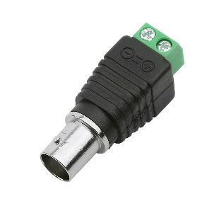 CONECTOR BNC FEMEA COM BORNE - ENCARTELADO COM 5 PÇS