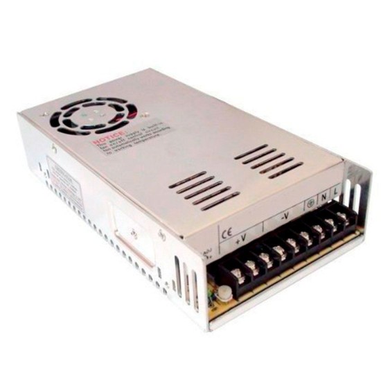 Fonte Chaveada 12V 20A Tipo Colméia, Ideal para CFTV