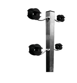 HASTE INDUS. REPUXO (PASSAGEM) 25X25 12 ISOL/GANCHO 1M (BARRA TUBU