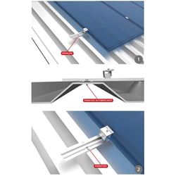 Estrutura Solar Telha Metalica 04 Placas (rs-183c)