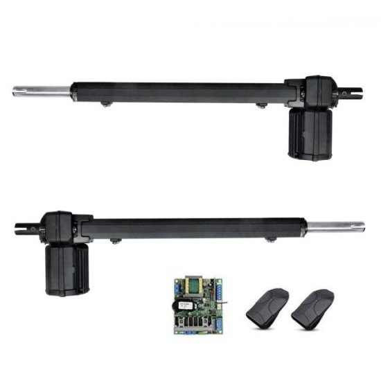 Motor de Portão Pivotante PPA Piston Condominium Jet Flex 1/2 HP Super 100cm Folha Dupla