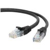 Patch Cord 2,5 M Cat 6 Rj45/rj45 Utp Cm Preto