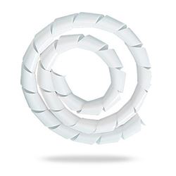 Spiraduto 1/2 - Espiral - Branco Cartela C/ 5m