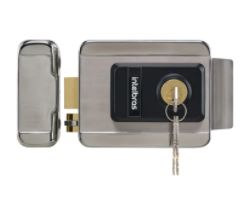 FECHADURA ELETRICA DE CILINDRO FIXO FX 2000 INOX - INTELBRAS