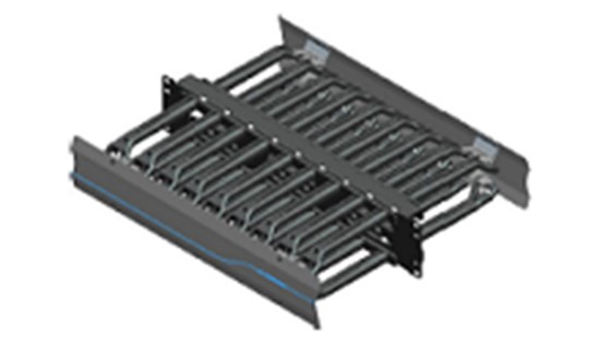 GUIA HORIZONTAL DUPLA FACE 2U ITMAX