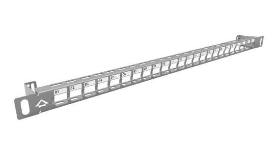 PATCH PANEL DESCARREGADO 24P 1/2U BLINDADO