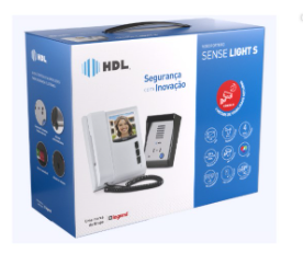 PORTEIRO ELETRÔNICO C/ VÍDEO HDL SENSE LIGHT900201400
