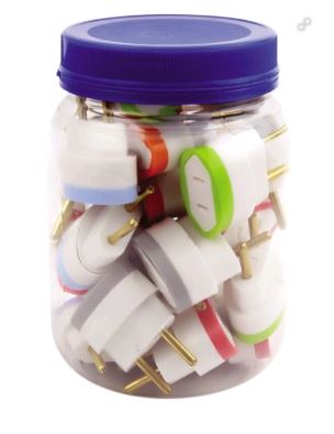 PINO ADAPTADOR 2P 10A/250V BR (POTE)