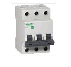 DISJUNTOR EASY9 3P 63A CURVA C 5KVA 230V - 3KVA 400V - SCHNEIDER