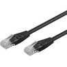 Patch Cord Cftv 1,5 M Cat 5 Rj45/rj45 Pvc Preto
