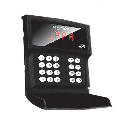 Receptor Matrix PPA 433,92Mhz Para Controle Remoto Com Teclado e Display