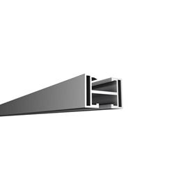 Perfil Alumínio 4200mm Telhado 04 Placas Par Rs-228sts