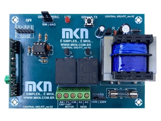 3PCS CENTRAL PLACA PORTAO AUTOMATICO GAREN PPA SEG GR2 FIT