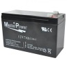Bateria 12V 7Ah Recarregável Selada p/ Alarme ou Cerca Elétrica - Master Power 28517