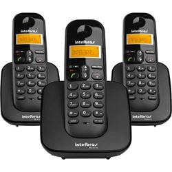 Telefone Sem Fio Intelbras Ts 3113 + 2 Ramais - Sts