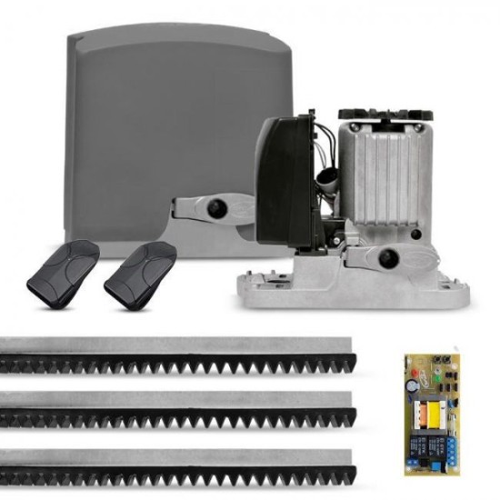 Motor de Portão PPA Kit Automatizador Deslizante 1/4 HP DZ Rio 400 KL