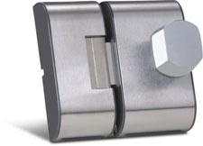 Fechadura PV90 2F-B Inox S/ Puxador 90.01.03.092