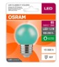 LED BOLINHA VERDE 1.2W 50lm BIV E27 - OSRAM Disponível Tatuapé