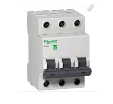 DISJUNTOR EASY9 3P 50A CURVA C - 5KA 127V - 3KA 230V - SCHNEIDER