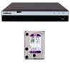DVR Stand Alone Intelbras MHDX 3108 08 Canais Full HD 1080p Multi HD + 04 Canais IP 5 Mp + HD WD Purple 3TB