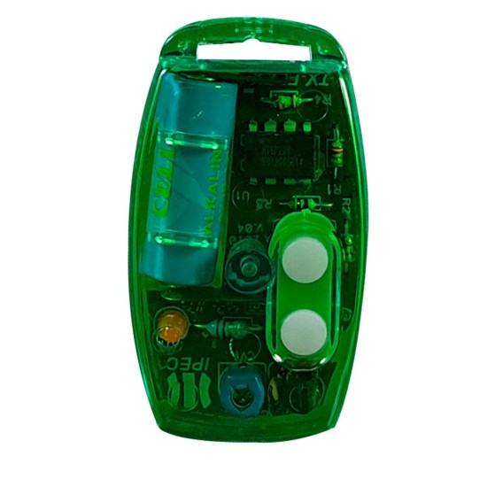 Controle Remoto TX Flex Ipec Verde 433,92 MHz