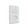 Interruptor Simples + Tomada 2p+t 10a