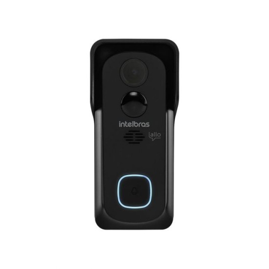 Videoporteiro Wi-Fi Allo W5 Intelbras Totalmente Sem Fio Com Armazenamento de Imagens