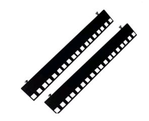 SEGUNDO PLANO P/ MINI RACK 6U PRETO - (DUAS PEÇAS) - WJ