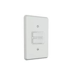 Interruptores Duplo Paralelos 4x2 Lig-lev Bco
