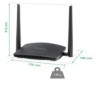 ROTEADOR WIRELESS INTELBRAS N 300 RF 301K 300 MBPS DE VELOCIDADE MEMÓRIA FLASH 2 MB 4 PORTAS LAN 4750072