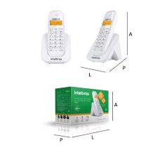 TELEFONE SEM FIO RAMAL TS 3111 BRANCO - INTELBRAS
