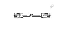 PATCH CORD CAT5E S/BOOT 3,048M BRANCO AMP