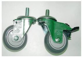 RODIZIO TRASEIRO S/ TRAVA - WJ RACKS