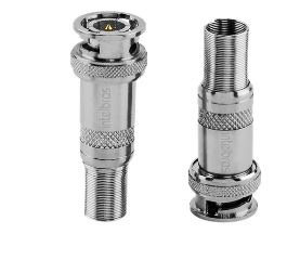 CONECTOR PARA VÍDEO DO TIPO BNC MOLA / CONEX 1000 BNC MOLA