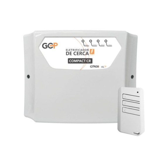 Central de Cerca Elétrica GCP 10000 CR Compact c/ Controle Remoto e Setor de Alarme