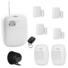 Kit Alarme Intelbras Sem Fio Central c/ Discadora 2 Sensores IVP e 4 Sensores Magnéticos P/ Portas e Janelas 28367